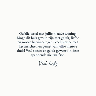 Felicitatiekaart Nieuwe Woning Op de scooter 3