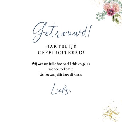 Felicitatiekaart oldtimer huwelijk 3