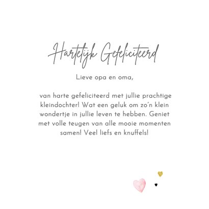 felicitatiekaart opa en oma veertjes 3