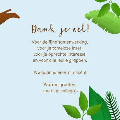 Felicitatiekaart pensioen luiaard en koalabeer 3