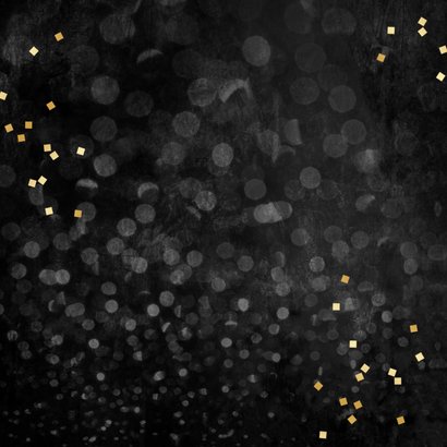 Felicitatiekaart proost op jullie confetti goud 2