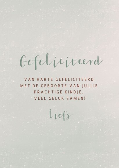 Felicitatiekaart stoer staand hertje vintage achtergrond 3