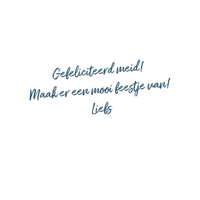 Felicitatiekaart Sweet 16 3