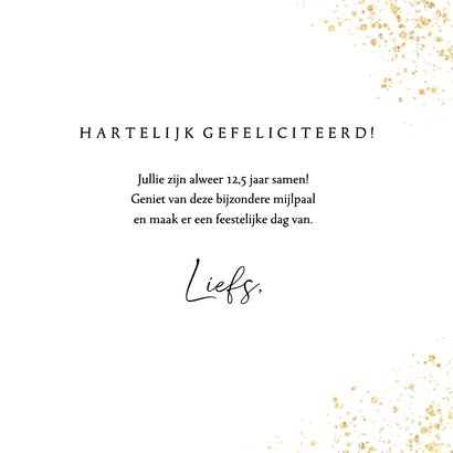 Felicitatiekaart trouwdag hart bloemen 3