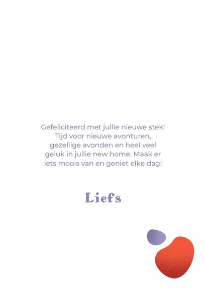 Felicitatiekaartje happy new home 3