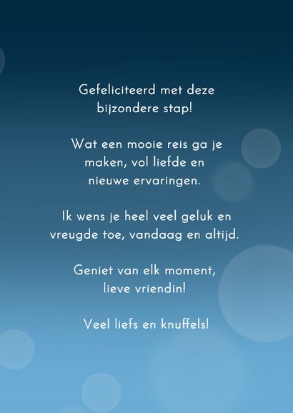 Felicitatiekaartje hennafeest en bruiloft 3