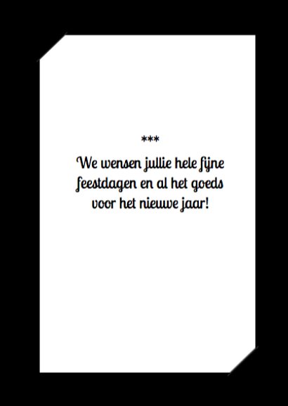 Fijne feestdagen letters wit 3