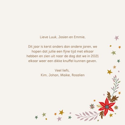 Fijne feestdagen - love christmas - kerstkaart 3