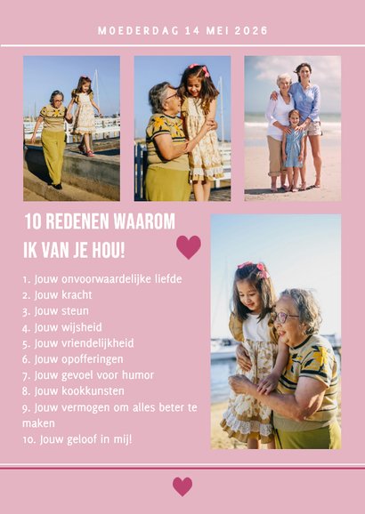 Fijne Moederdag Tijdschrift  2