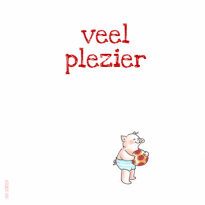 fijne vakantie Auto Varkens 2