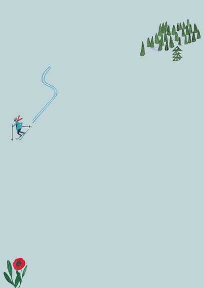 Fijne vakantie wintersport vrouw berg landschap Gstaad 2