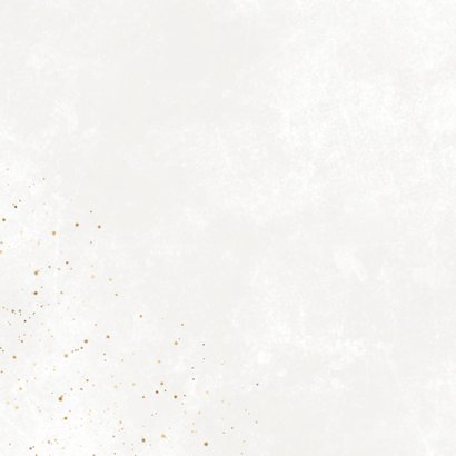 Foto kerstkaart 2026 gouden kerstbal sterren 2