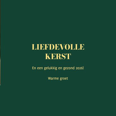Foto kerstkaart met aanpasbare tekst 3