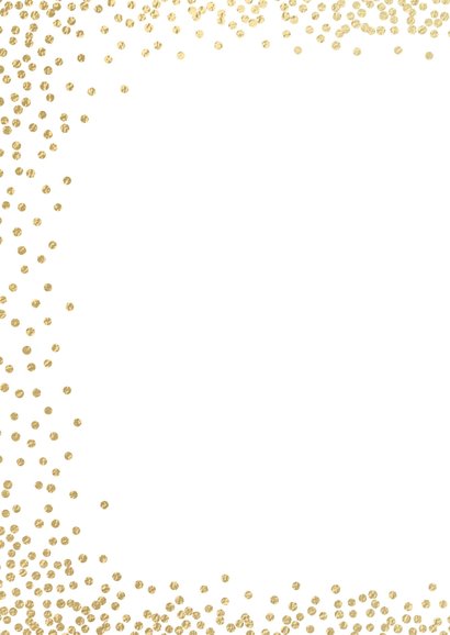 Persoonlijke kerstkaart foto dots sneeuw 2