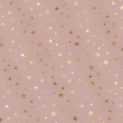 Foto kerstkaarten hippe sterren oud roze 2024 2