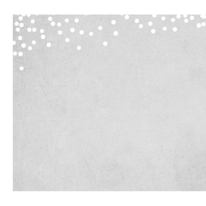 Foto kerstkaarten met sneeuw dots 2