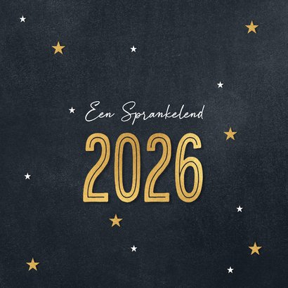 Foto nieuwjaars kaart 2026 wensen 2