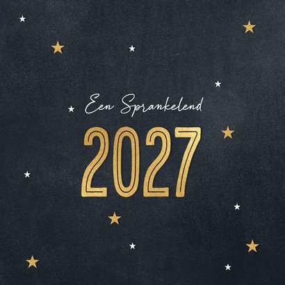 Foto nieuwjaars kaart 2027 wensen 2