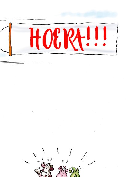Foto verjaardag 7 dieren met foto RN 3