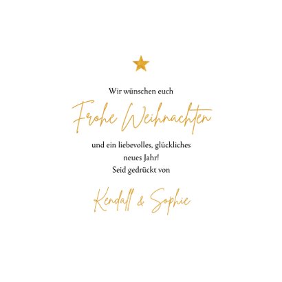 Foto-Weihnachtskarte vier Fotos 3