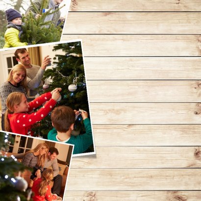 Fotocollage Kerst Kerstkaart 2