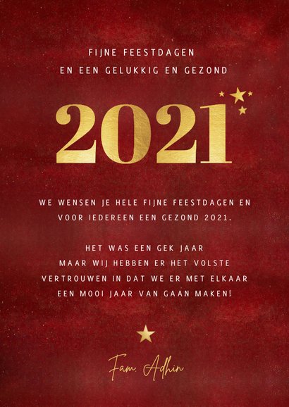 Fotocollage kerstkaart Corona - Samen naar een mooi jaar 3