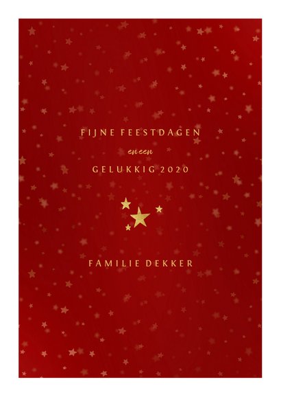 Fotokaart met gouden XMAS met vakjes en foto's 3