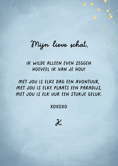 Fotokaart 'Met jou is het overal mooi' 3
