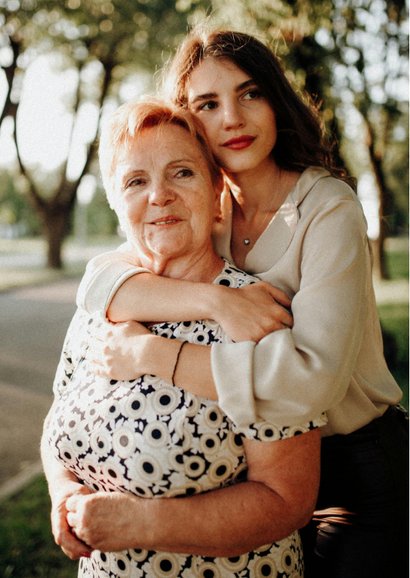 Fotokaart moederdag LOVE met eigen foto's en love you tekst 2