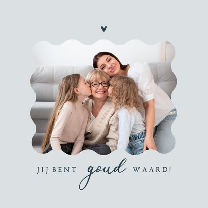 Fotokaart oma moeder mama super fotokaart stijlvol 2