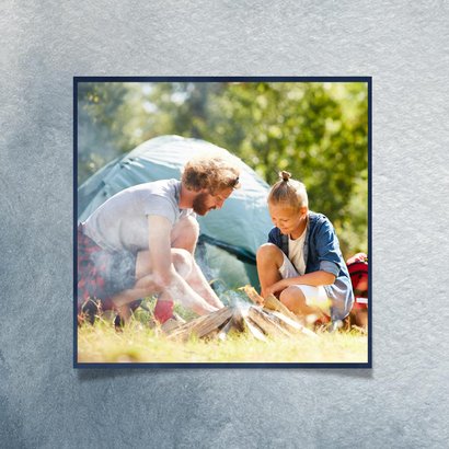 Fotokaart waardebon vaderdagkaart met foto's waterverf 2