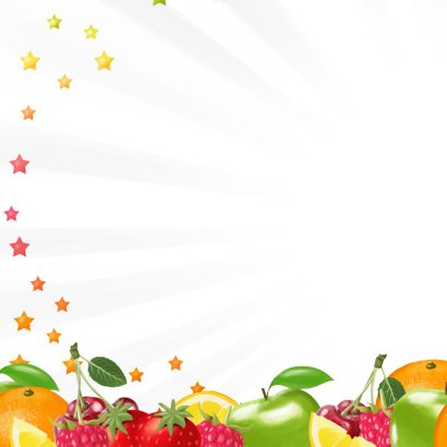 Fris en fruitig 2019 nieuwjaarskaart 2