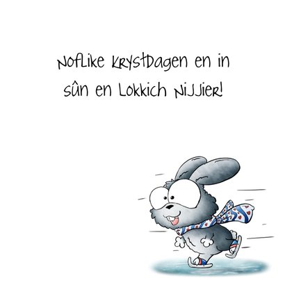Frysk Kryst kaartsje Knyn op reedriders - It giet oan! 3
