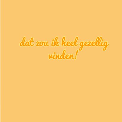 Ga je mee uit eten 3