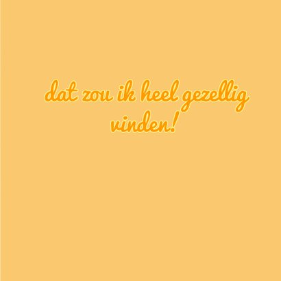 Ga je mee uit eten 3