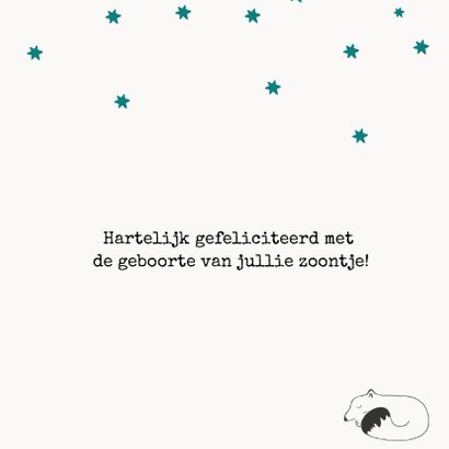 Geboorte Felicitatiekaartje olifant met ballonnen blauw 3