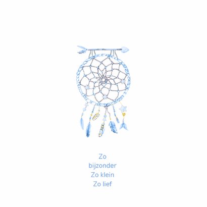 Geboorte jongen dreamcatcher 2