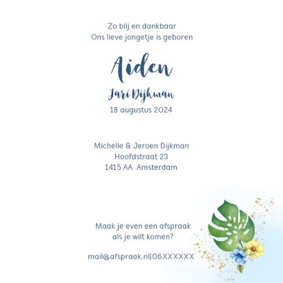 Geboorte leeuwtje jongen 3