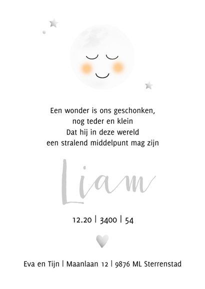 Geboorte maan en sterren 3