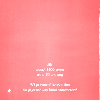 Geboorte meisje-blij gezichtje W 2