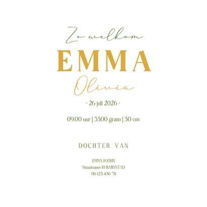 Geboorte meisje bloesem met sinaasappel  3