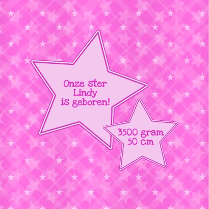 geboorte meisje giraffe roze 2