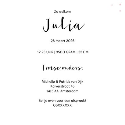 Geboorte meisje pandabeertje ballonnetje 3