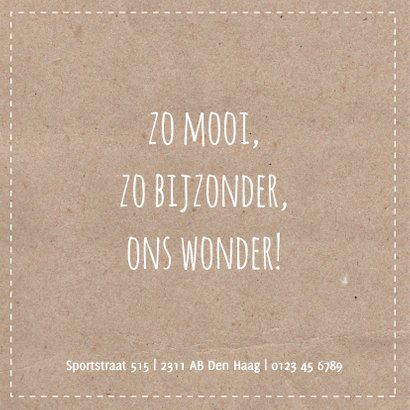 Geboorte meisje wolkje kraft 2