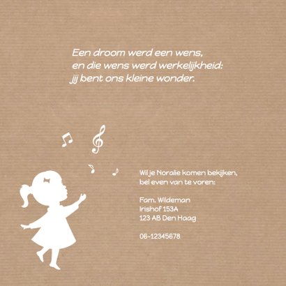 Geboorte Silhouet Muziek Kraft 2