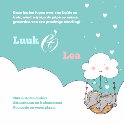 Geboorte tweeling Luuk en Lea IH 3