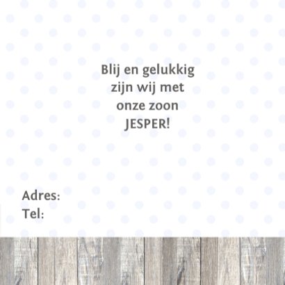 Geboorte uiltje tak ster 3