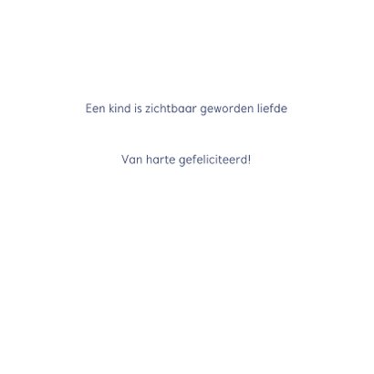 Geboortekaart jongen met gympjes 3