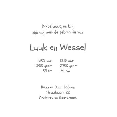 Geboortekaart klimmen op een krokodil 3