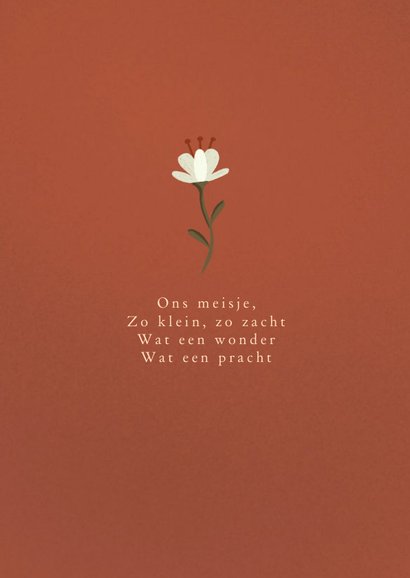 Geboortekaart mystiek 2